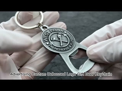 Logo na zamówienie Magnetyczny otwieracz butelek, łańcuch kluczowy, metalowy stop cynkowy, otwieracz piwa