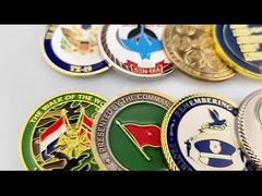 Moneta pamiątkowa Moneta wyzwania Moneta na zamówienie Zink Alloy Metal Soft Hard Enamel Moneta pamiątkowa
